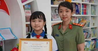 Trao giải đợt 3 cuộc thi "Kể chuyện sách thiếu nhi" lần 1-2025