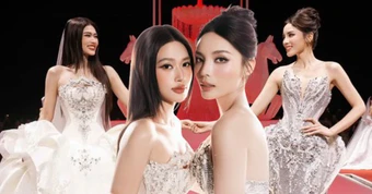 Trọn bộ ảnh Kỳ Duyên - Thiên Ân chụp đồ cưới