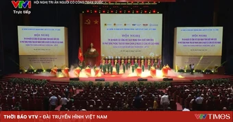 TRỰC TIẾP Hội nghị tri ân người có công với cách mạng toàn quốc năm 2026 và trao kỷ vật cho thân nhân liệt sĩ