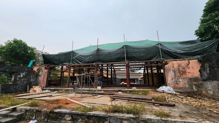 Trùng tu di tích lăng Tự Đức: Còn nhiều điều tranh luận về yếu tố gốc Trùng tu di tích lăng Tự Đức: Còn nhiều điều tranh luận về yếu tố gốc
