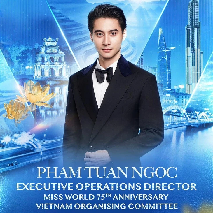 Tuấn Ngọc nhận vai trò đặc biệt tại Miss World 2026 ở Việt Nam Tuấn Ngọc nhận vai trò đặc biệt tại Miss World 2026 ở Việt Nam