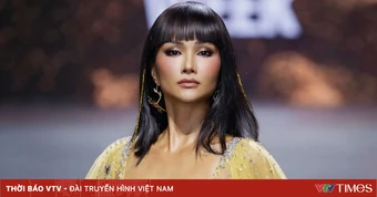Vedette H'Hen Niê hóa nữ thần ánh sáng trong bộ sưu tập Golden Heart Veil