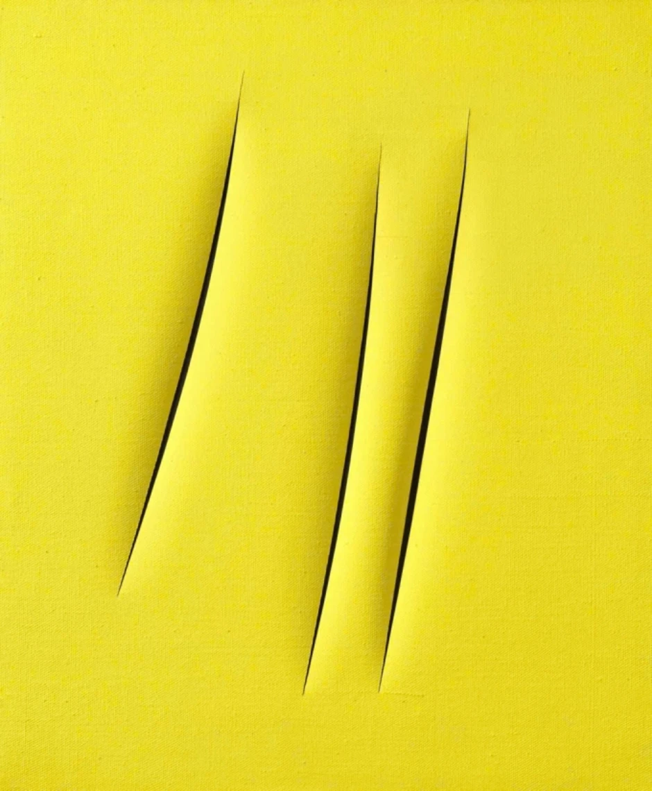 'Vết rạch trên vải' giá gần 1,8 triệu euro 'Vết rạch trên vải' giá gần 1,8 triệu euro