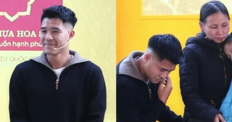 Vì sao cầu thủ Hà Đức Chinh bật khóc trong show thực tế?