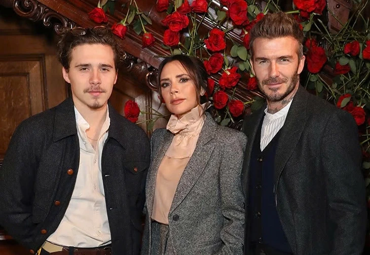 Vợ chồng Beckham chúc mừng sinh nhật Brooklyn