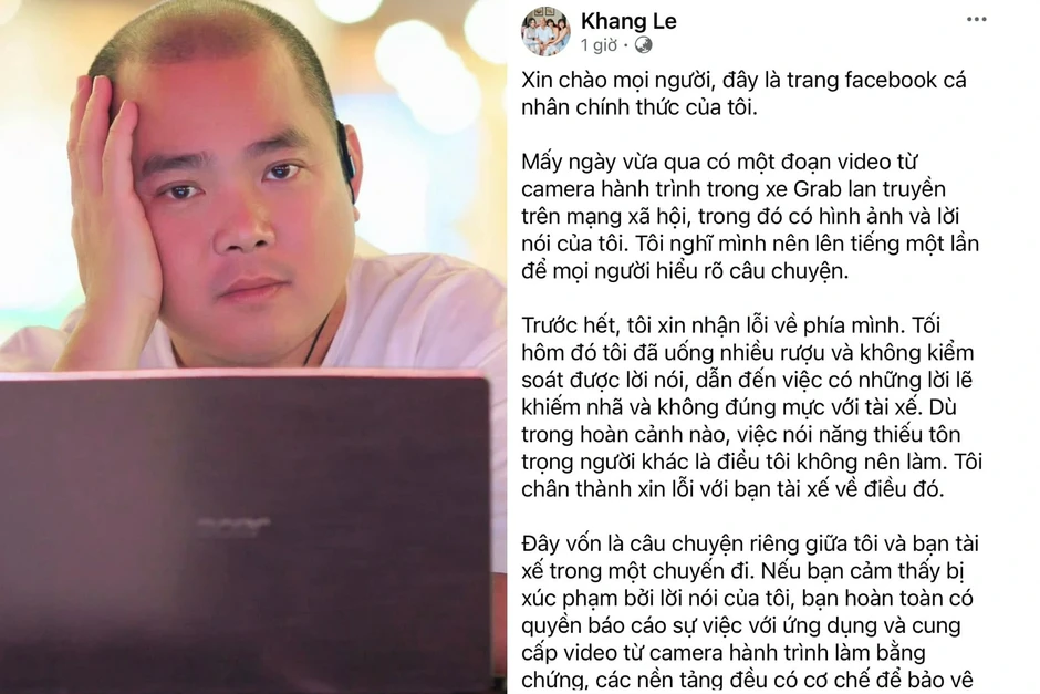 Vụ nhạc sĩ Minh Khang: Tài xế Grab nói gì về việc không xóa video? Vụ nhạc sĩ Minh Khang: Tài xế Grab nói gì về việc không xóa video?