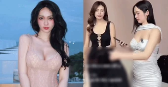 Vũ Thuý Quỳnh lộ bụng bầu vượt mặt, đi khệ nệ trên sóng livestream