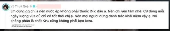 Vũ Thúy Quỳnh vướng tranh cãi khi nhắc kẹo Kera, vội livestream giải thích nhưng càng nói càng khó hiểu Vũ Thúy Quỳnh vướng tranh cãi khi nhắc kẹo Kera, vội livestream giải thích nhưng càng nói càng khó hiểu