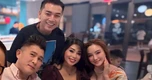 Vy Oanh sang Mỹ gặp cả chồng cũ Hồng Đào, khoe “má bánh bao”