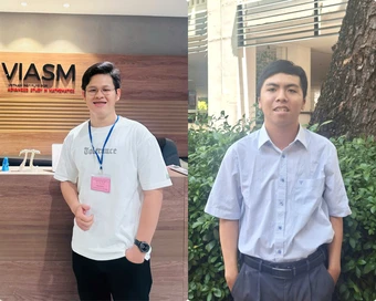 ​Hai nam sinh có công bố quốc tế 'xuất sắc' về Toán