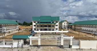 "Chạy nước rút" hoàn thành trường nội trú biên giới trước năm học mới