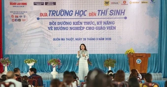 "ĐƯA TRƯỜNG HỌC ĐẾN THÍ SINH" LẦN THỨ 25, NĂM 2026: Mở lối nghề nghiệp ngay trên quê hương