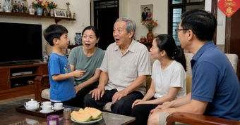 "Ông ơi, nhà mình là cái máy ATM ạ?" - Câu hỏi của đứa cháu 6 tuổi khiến người cô đã lấy chồng vẫn về nhà "ăn trực" ngại ngùng!