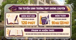[Video] Bộ Giáo dục và Đào tạo đề xuất lớp 10 chỉ thi Toán, Ngữ văn
