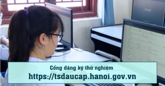 [Video] Hà Nội bắt đầu thử nghiệm đăng ký dự thi lớp 10 trực tuyến
