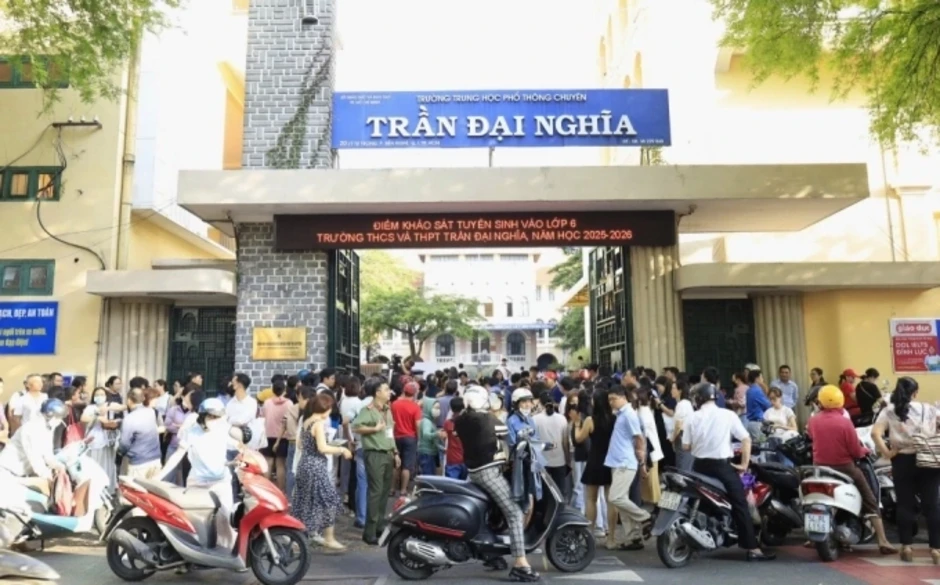 '1 chọi 12' vào lớp 6 trường Trần Đại Nghĩa '1 chọi 12' vào lớp 6 trường Trần Đại Nghĩa