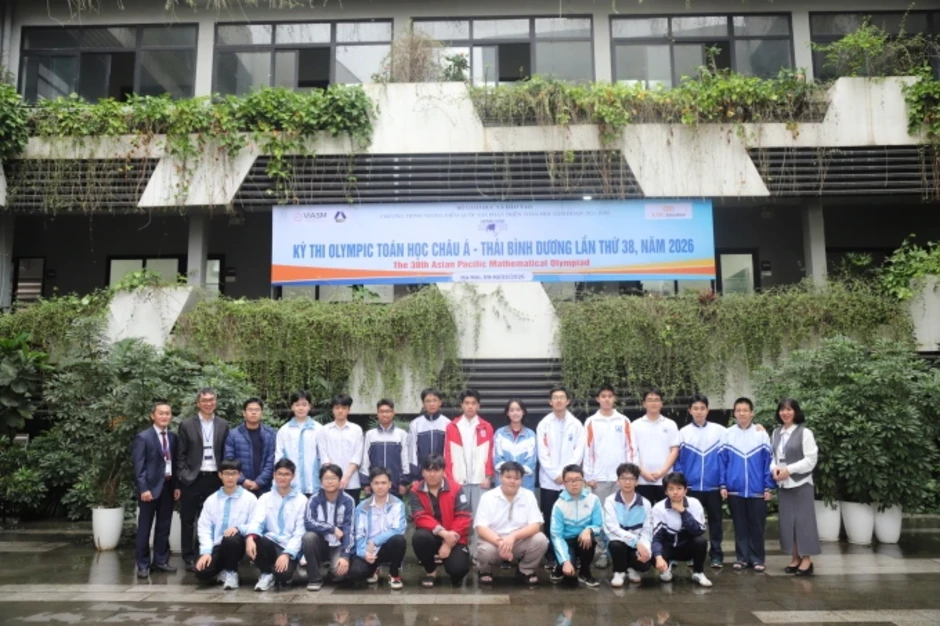10 thí sinh đạt điểm cao nhất Olympic Toán châu Á - Thái Bình Dương ở Việt Nam