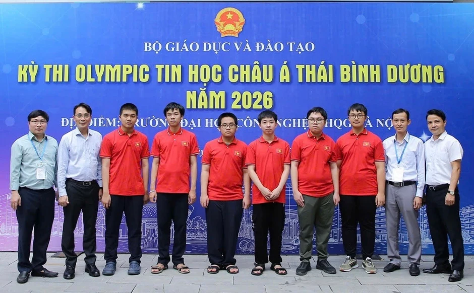 100% học sinh Việt Nam đoạt giải cao tại Olympic Tin học Châu Á Thái Bình Dương 100% học sinh Việt Nam đoạt giải cao tại Olympic Tin học Châu Á Thái Bình Dương