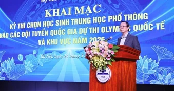 194 thí sinh thi chọn các đội tuyển quốc gia năm 2026