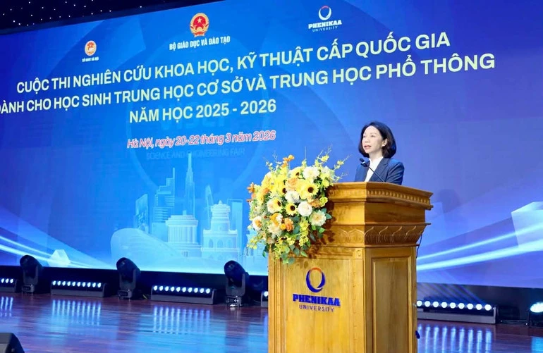 242 dự án tranh tài tại Cuộc thi nghiên cứu khoa học, kỹ thuật cấp quốc gia 242 dự án tranh tài tại Cuộc thi nghiên cứu khoa học, kỹ thuật cấp quốc gia