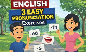 3 bài tập phát âm tiếng Anh ngắn mỗi ngày