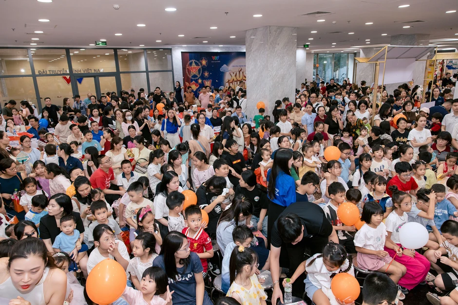 3.500 lượt người đến VTV vui Trung thu, trẻ nhỏ vừa chơi vừa khám phá khoa học
