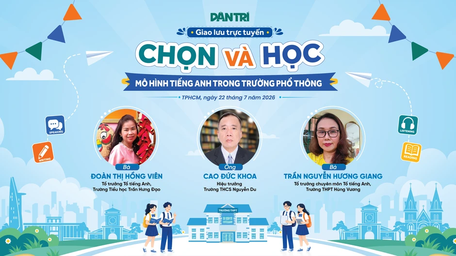 9h sáng mai Giao lưu trực tuyến "Chọn và học mô hình tiếng Anh" 9h sáng mai Giao lưu trực tuyến "Chọn và học mô hình tiếng Anh"