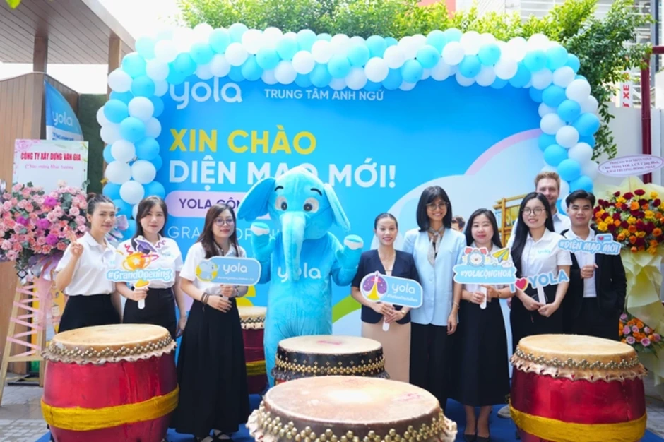 Anh ngữ Yola Cộng Hòa ra mắt diện mạo mới
