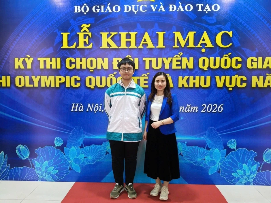 Ba học sinh Ninh Bình góp mặt trong đội tuyển Olympic quốc tế và khu vực năm 2026 Ba học sinh Ninh Bình góp mặt trong đội tuyển Olympic quốc tế và khu vực năm 2026