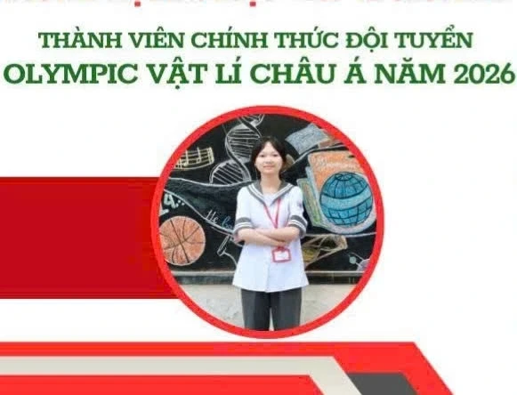 Ba học sinh Ninh Bình góp mặt trong đội tuyển Olympic quốc tế và khu vực năm 2026 Ba học sinh Ninh Bình góp mặt trong đội tuyển Olympic quốc tế và khu vực năm 2026