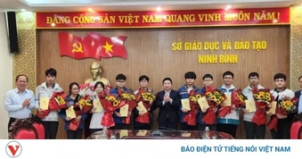 Ba học sinh Ninh Bình góp mặt trong đội tuyển Olympic quốc tế và khu vực năm 2026