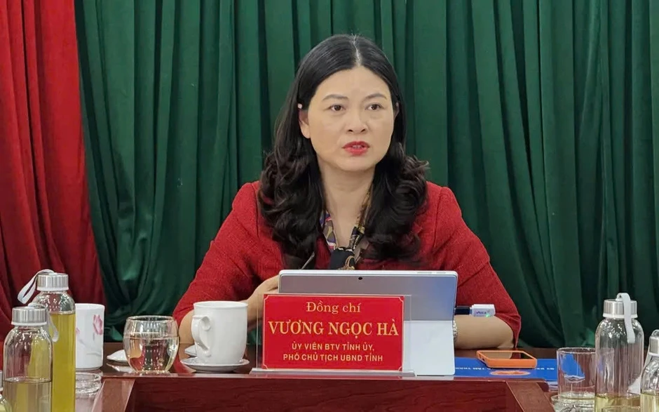 Bà Vương Ngọc Hà thôi phụ trách lĩnh vực giáo dục tỉnh Tuyên Quang Bà Vương Ngọc Hà thôi phụ trách lĩnh vực giáo dục tỉnh Tuyên Quang