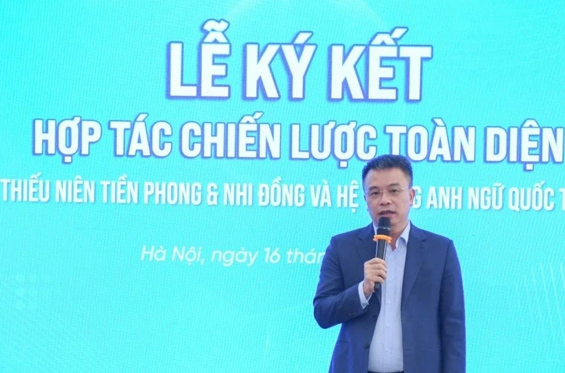 Báo Thiếu niên Tiền phong và Nhi đồng ký kết hợp tác chiến lược với Ocean Edu Báo Thiếu niên Tiền phong và Nhi đồng ký kết hợp tác chiến lược với Ocean Edu