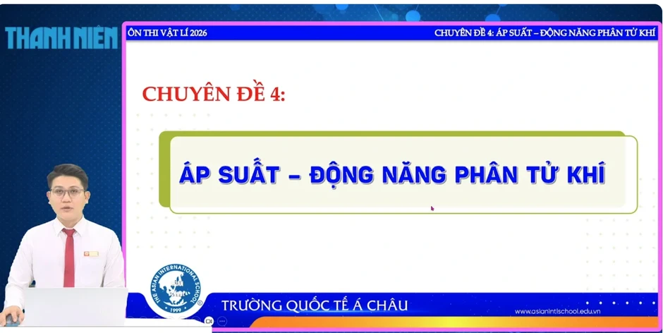 Bí quyết ôn thi tốt nghiệp THPT đạt điểm cao: Áp suất - động năng Bí quyết ôn thi tốt nghiệp THPT đạt điểm cao: Áp suất - động năng