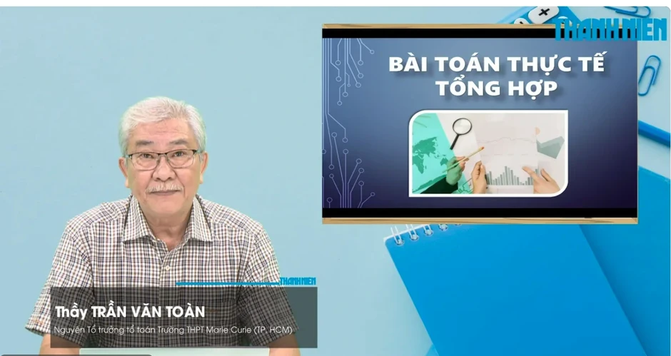 Bí quyết ôn thi tốt nghiệp THPT đạt điểm cao: Các bài toán thực tế tổng hợp Bí quyết ôn thi tốt nghiệp THPT đạt điểm cao: Các bài toán thực tế tổng hợp