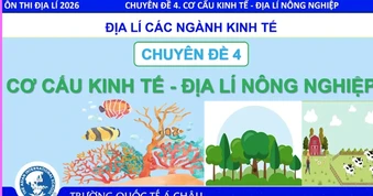 Bí quyết ôn thi tốt nghiệp THPT đạt điểm cao: Cơ cấu kinh tế&nbsp;nông nghiệp