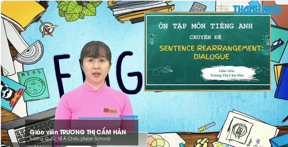 Bí quyết ôn thi tốt nghiệp THPT đạt điểm cao: Sắp xếp hội thoại trong tiếng Anh Bí quyết ôn thi tốt nghiệp THPT đạt điểm cao: Sắp xếp hội thoại trong tiếng Anh
