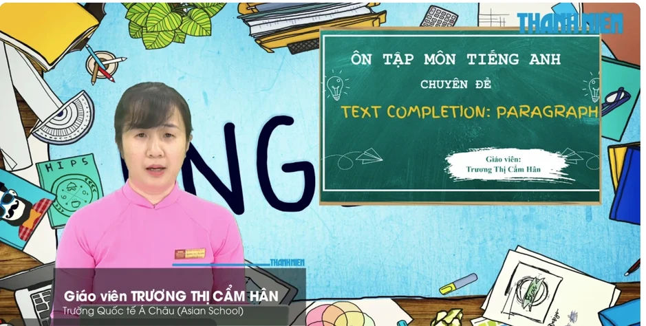 Bí quyết ôn thi tốt nghiệp THPT đạt điểm cao: Văn bản - đoạn văn tiếng Anh Bí quyết ôn thi tốt nghiệp THPT đạt điểm cao: Văn bản - đoạn văn tiếng Anh