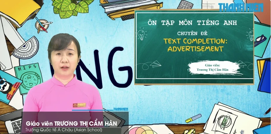 Bí quyết ôn thi tốt nghiệp THPT đạt điểm cao: Văn bản - quảng cáo tiếng Anh Bí quyết ôn thi tốt nghiệp THPT đạt điểm cao: Văn bản - quảng cáo tiếng Anh