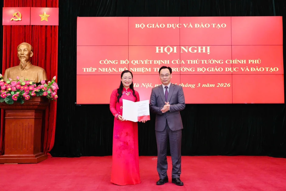 Bộ GD&ĐT công bố quyết định bổ nhiệm Thứ trưởng Nguyễn Thị Quyên Thanh Bộ GD&ĐT công bố quyết định bổ nhiệm Thứ trưởng Nguyễn Thị Quyên Thanh