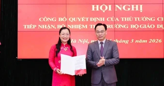 Bộ GD&ĐT công bố quyết định bổ nhiệm Thứ trưởng Nguyễn Thị Quyên Thanh