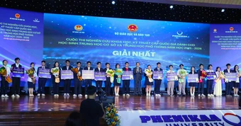 Bộ GD-ĐT phản hồi thông tin Giải Nhất cuộc thi khoa học kỹ thuật bị tố sao chép