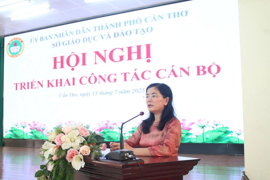 Bổ nhiệm Giám đốc Sở GD-ĐT Thành phố Cần Thơ Bổ nhiệm Giám đốc Sở GD-ĐT Thành phố Cần Thơ