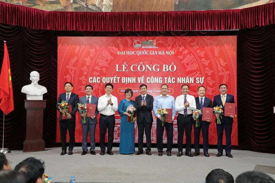 Bổ nhiệm lãnh đạo chủ chốt tại nhiều đơn vị thành viên Đại học Quốc gia Hà Nội Bổ nhiệm lãnh đạo chủ chốt tại nhiều đơn vị thành viên Đại học Quốc gia Hà Nội