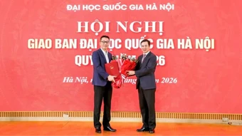Bổ nhiệm Tiến sĩ Nguyễn Hoàng Oanh làm Hiệu trưởng Trường đại học Việt Nhật