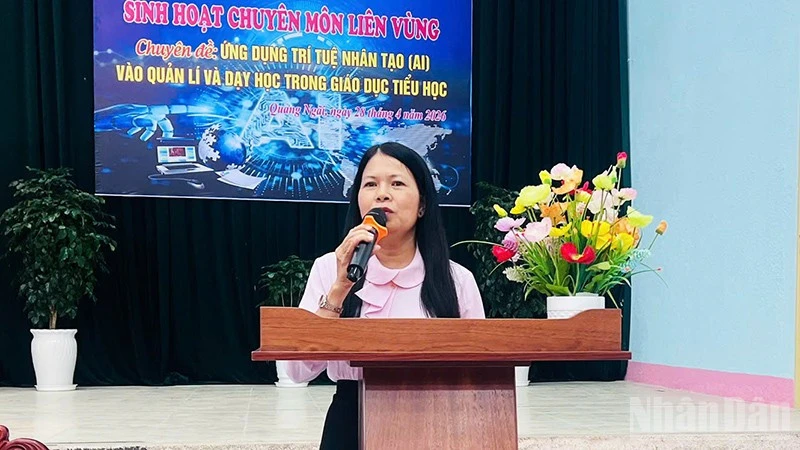 Bước chuyển mạnh mẽ của lớp học truyền thống khi ứng dụng trí tuệ nhân tạo Bước chuyển mạnh mẽ của lớp học truyền thống khi ứng dụng trí tuệ nhân tạo