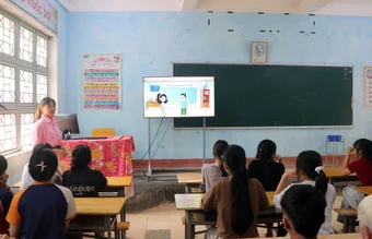 Bước đầu đưa tiếng Anh thành ngôn ngữ thứ hai trong trường học