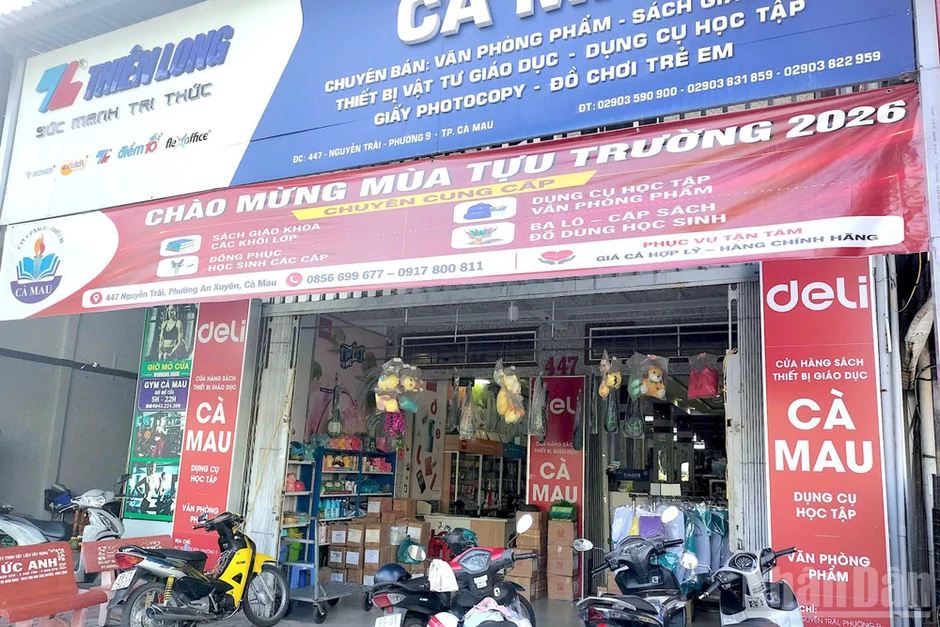 Cà Mau: Giải tỏa nỗi lo thiếu sách giáo khoa đầu năm học mới Cà Mau: Giải tỏa nỗi lo thiếu sách giáo khoa đầu năm học mới