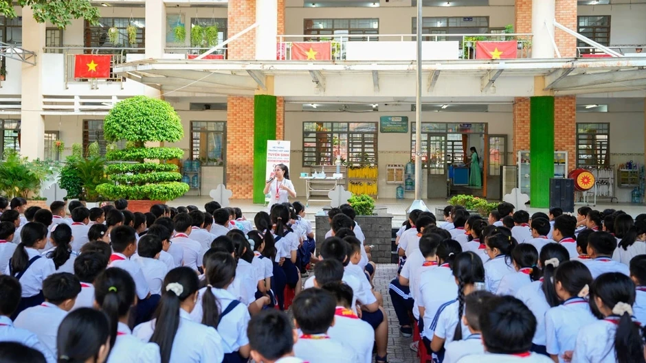 Cải tạo trụ sở Cục Thống kê cũ để mở rộng Trường Tiểu học Phú Lợi, TP.HCM Cải tạo trụ sở Cục Thống kê cũ để mở rộng Trường Tiểu học Phú Lợi, TP.HCM