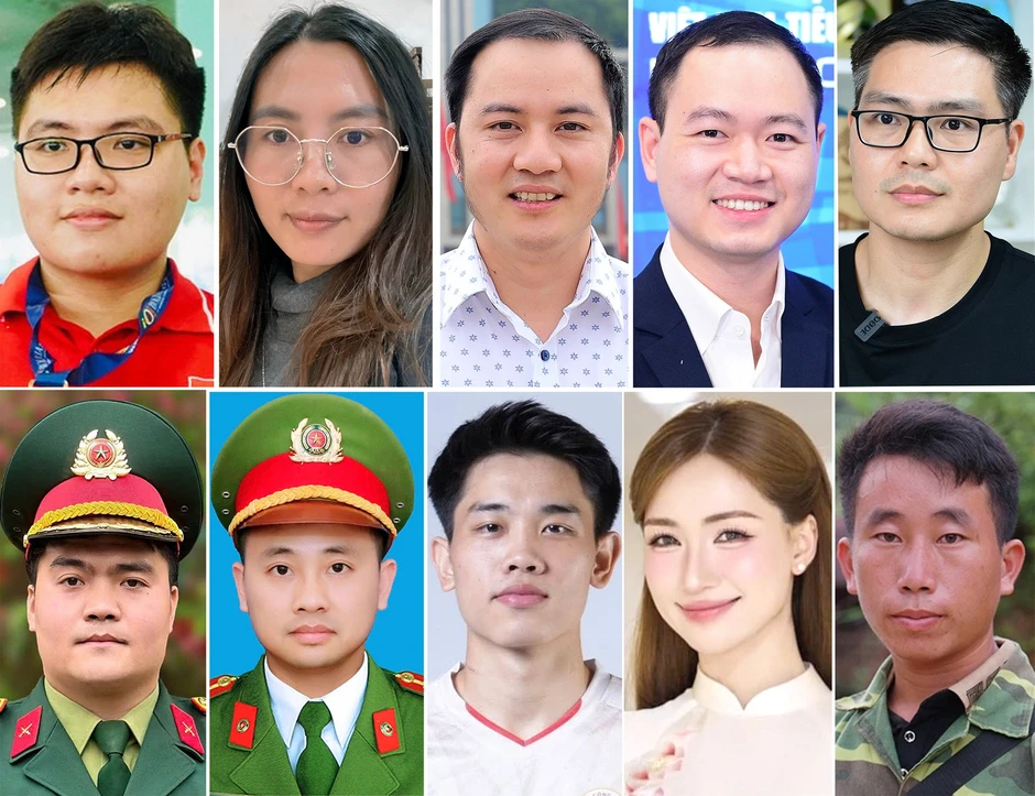 Cầu thủ Đình Bắc và ca sĩ Hòa Minzy lọt 10 gương mặt trẻ Việt Nam tiêu biểu 2025 Cầu thủ Đình Bắc và ca sĩ Hòa Minzy lọt 10 gương mặt trẻ Việt Nam tiêu biểu 2025